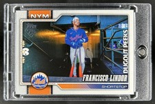 2026 Topps Francisco Lindor Dugout Peeks #123 Mets