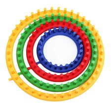 Quilted Bear Round Knitting Loom Set- Perfect for Making Hats, Scarves & More