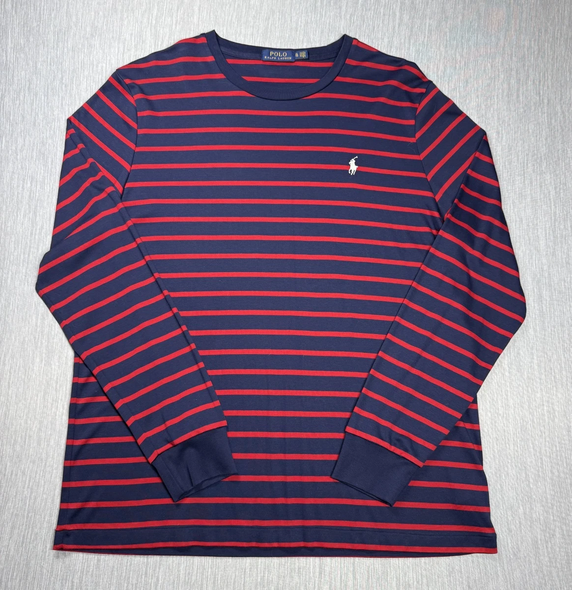 Polo Ralph Lauren Long Sleeve Striped T-Shirts for Men for sale - eBay