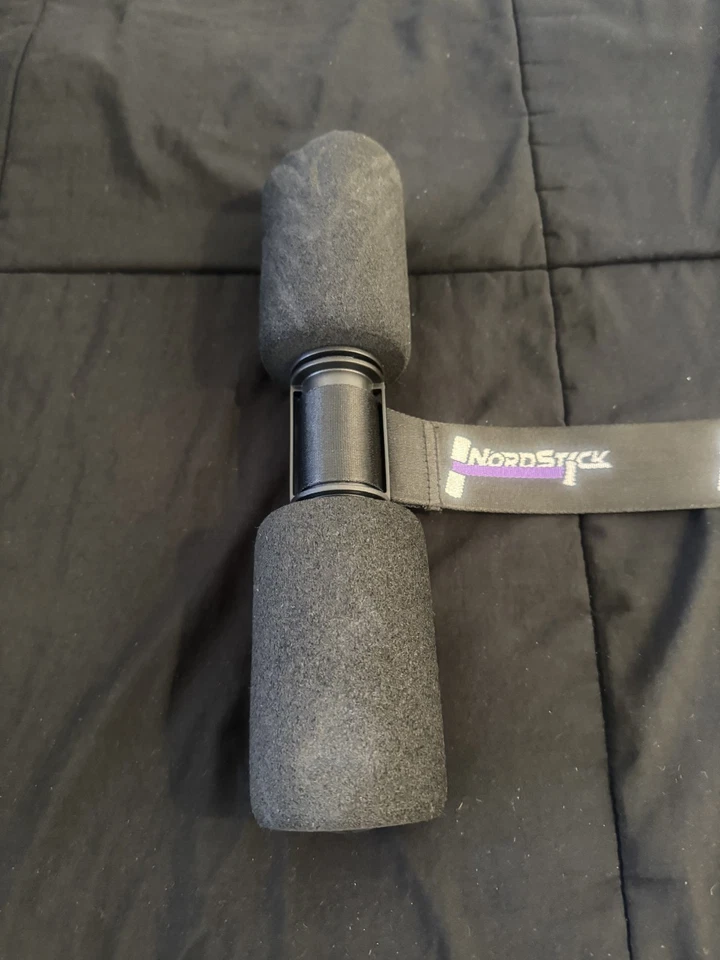 Correa de rizo nórdica con tendón de la corva - Nord Stick Nordstick original - negra, gris Foto 2 de 2