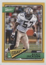 2018 Panini Classics Legends Timeless Tributes Gold 98/99 Rickey Jackson HOF 1u0