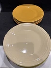 Fiestaware Dinner Plates Set of 7 Assorted Colors -Homer Laughlin China Co. 10in