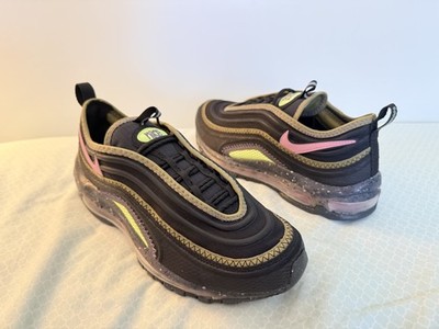 Nike Air Max 97 Terrascape Black Elemental Pink Lime Mens 9 US