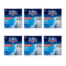 Finish Dishwasher Salt, 99% Purity, Premium Quality, 2 kg - Pack of 6 2.59 per kilo