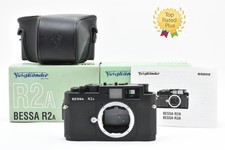 [EXC+5 con scatola, custodia] Voigtlander BESSA R2A fotocamera pellicola 35 mm nera GIAPPONE