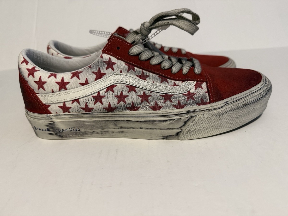 Vans Bianco Chandon Red Stressed Men\'s 10 Men main image 2
