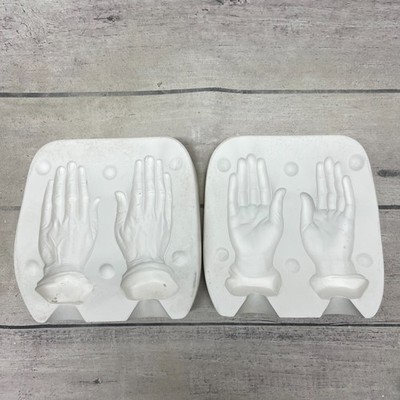 Unbranded Ceramic Casting Mold Praying Hands Doc Holliday