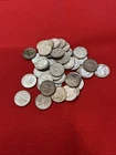 silver dimes lot 44pcs 1946-1964