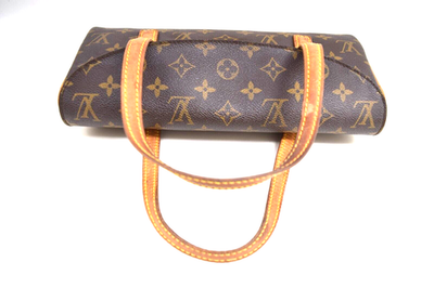 Louis Vuitton ソナチネ Louis Vuitton Sonatine Shoulder Bag Brown Canvas for sale online