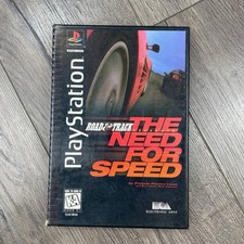 The Need For Speed Playstation 1 PS1 Complete CIB w/ Long Box Video Game