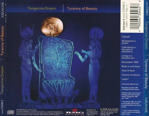 Tangerine Dream - Tyranny of Beauty - CD Foto 2 de 2
