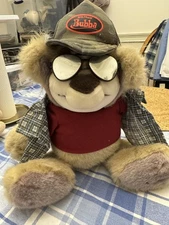 2003 Mattel REAL TALKIN' BUBBA Wise Cracking Bear Talking Stuffed Plush 14"