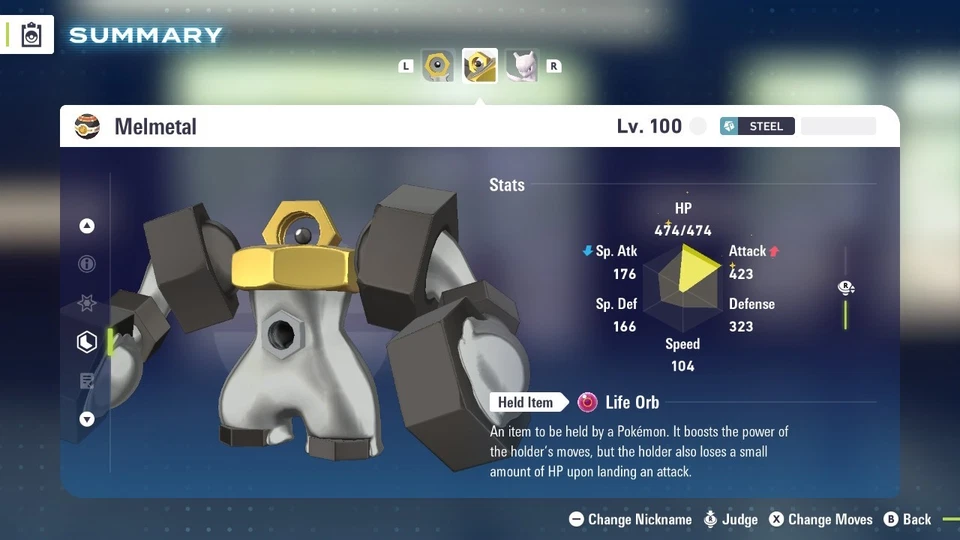 POKÉMON ☆ Pokemon Legends ZA Lumios Mega Dimension DLC Melmetal ☆ Fast Delivery ☆