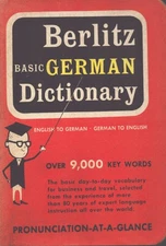 BERLITZ BASIC GERMAN DICTIONARY