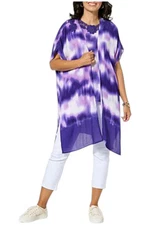 Antthony Women's Crochet Back Cardigan Petunia