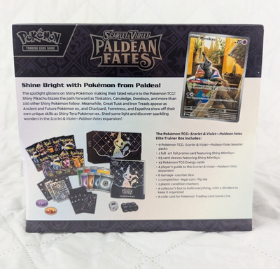 Nintendo Pokémon TCG Scarlet & Violet Paldean Fates Elite Trainer