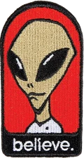 Alien Workshop Skateboards Believe Patch