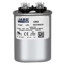 12.5 uf/MFD 370-440 VAC volts Oval Run Capacitor 50/60 Hz -Lot-1