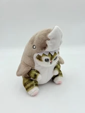 Mofusand Cat Shark Costume Fukuya Japan Plush Toy Soft Anime Kawaii Cute 7"