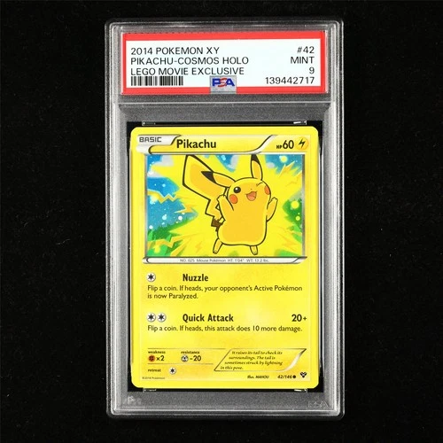 PSA 9 MINT 2014 Pokemon ENG Pikachu 42/146