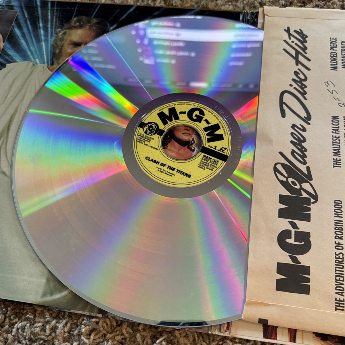 Clash of the Titans (1981) LaserDisc Deluxe Letterbox CAV Edition