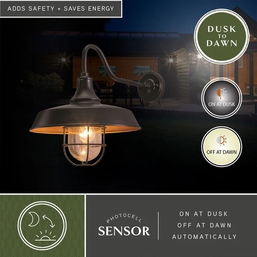 Vaxcel Lighting T0571 Dorado 1 Light 17" Tall Outdoor Wall Sconce - Dark Bronze - Picture 11 of 12