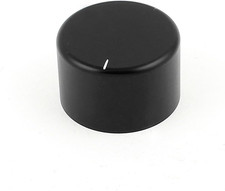 35mm x 22mm Aluminium Alloy HiFi Speaker Volume Control Knob 6mm Hole