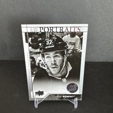 2017-18 Upper Deck Portraits #P-80 Carter Rowney NM
