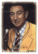 2008 Upper Deck Masterpieces #40 Howard Cosell