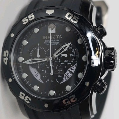 Invicta Scuba Men's Watch Black Chronograph 6986 48mm
