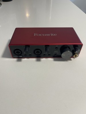 Focusrite Scarlett Solo 3rd Gen 2 Channel USB Audio Interface No Cables Included