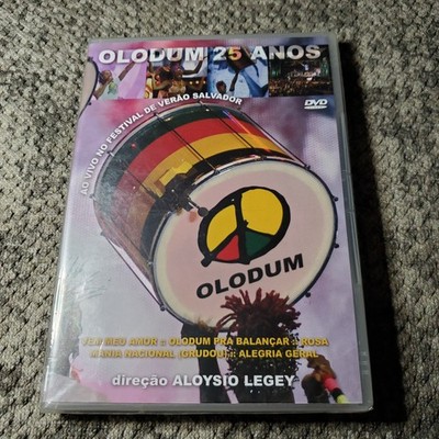 OLODUM 25 ANOS DVD 2003 Live Festival Salvador Music Concert