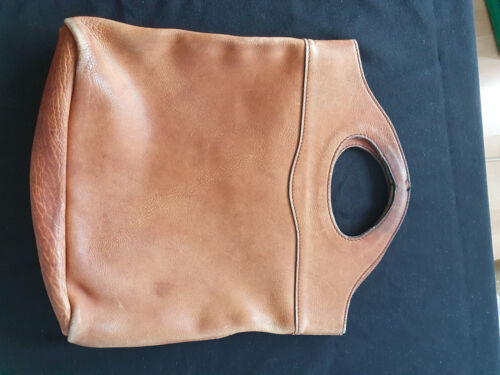 Goldpfeil - Leder Handtasche  Shopper Caracciola-Design Leder Tasche - Bild 1 von 8