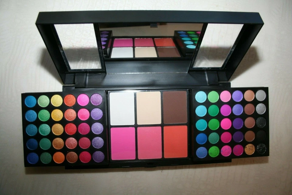 156 Colors Eyeshadow Makeup Kit Sliding Folding Eye Shadow Gift Box - Image 4 of 4