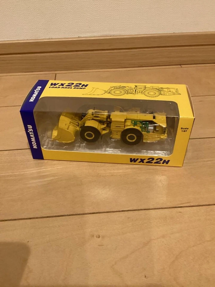 komatsu scala 1/87 miniatura wx22h 931xc g40 pc20e - Immagine 2 di 4