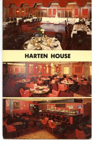 Harten House Restaurant-Waterbury-Connecticut-Vintage Advertising Postcard - Picture 1 of 2