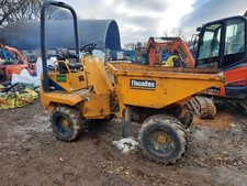 thwaites 2 ton dumper. swivel. jcb. terex