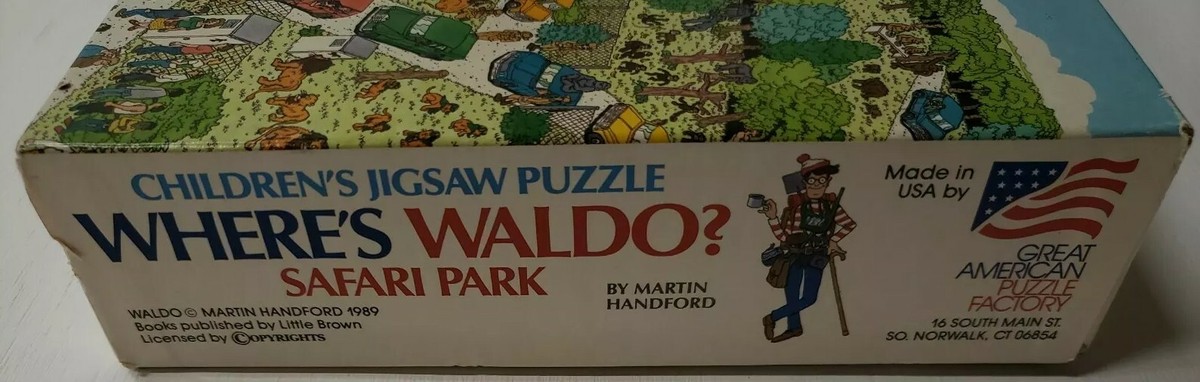 Where's Waldo Safari Park By Martin Handford Puzzle New Sealed