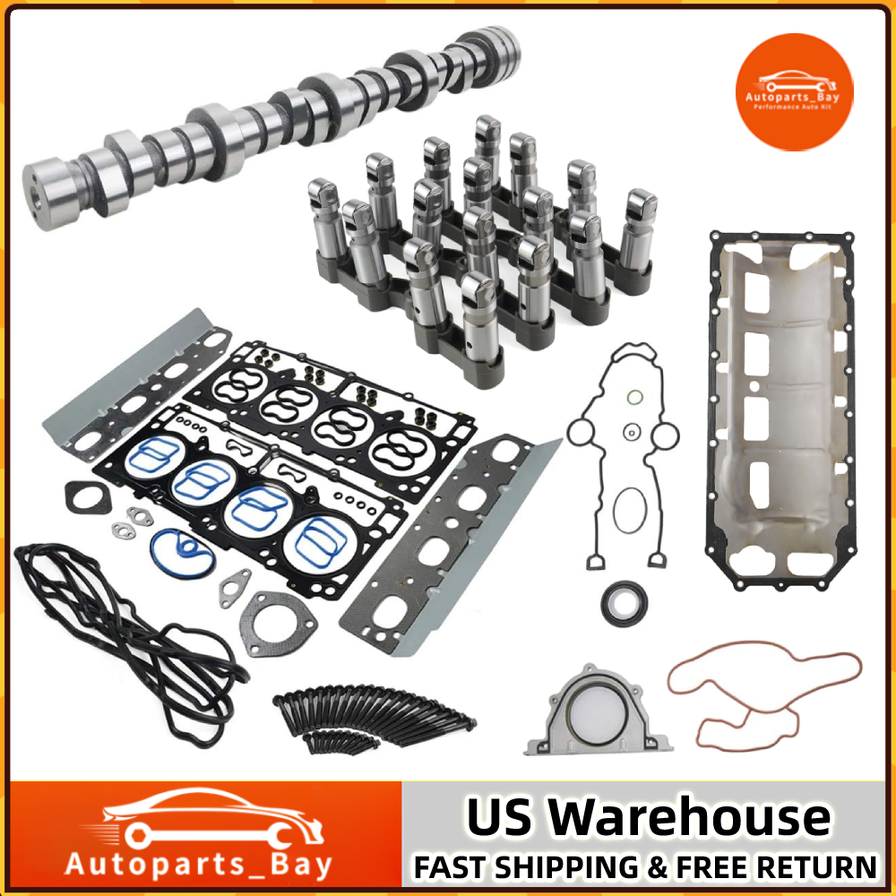 09-19 Ram 1500 5.7L Hemi MDS Lifters Gaskets Camshaft Kit Replacement