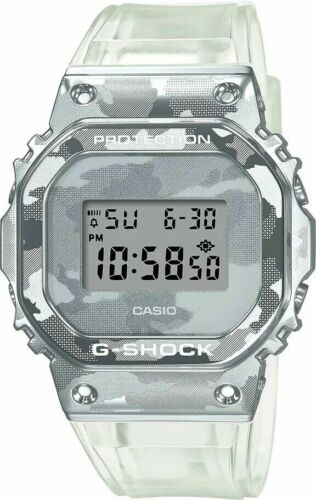 Auténtico reloj para hombre G-Shock Casio serie de camuflaje esqueleto GM5600SCM-1 - Imagen 1 de 1