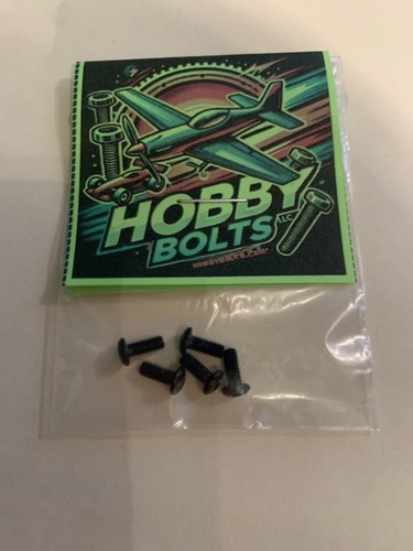 Hobby Bolts M2.5x6mm Button Head Hex Drive Screw. Qty:3 Packs. RC Micro Fastener - Picture 2 of 3
