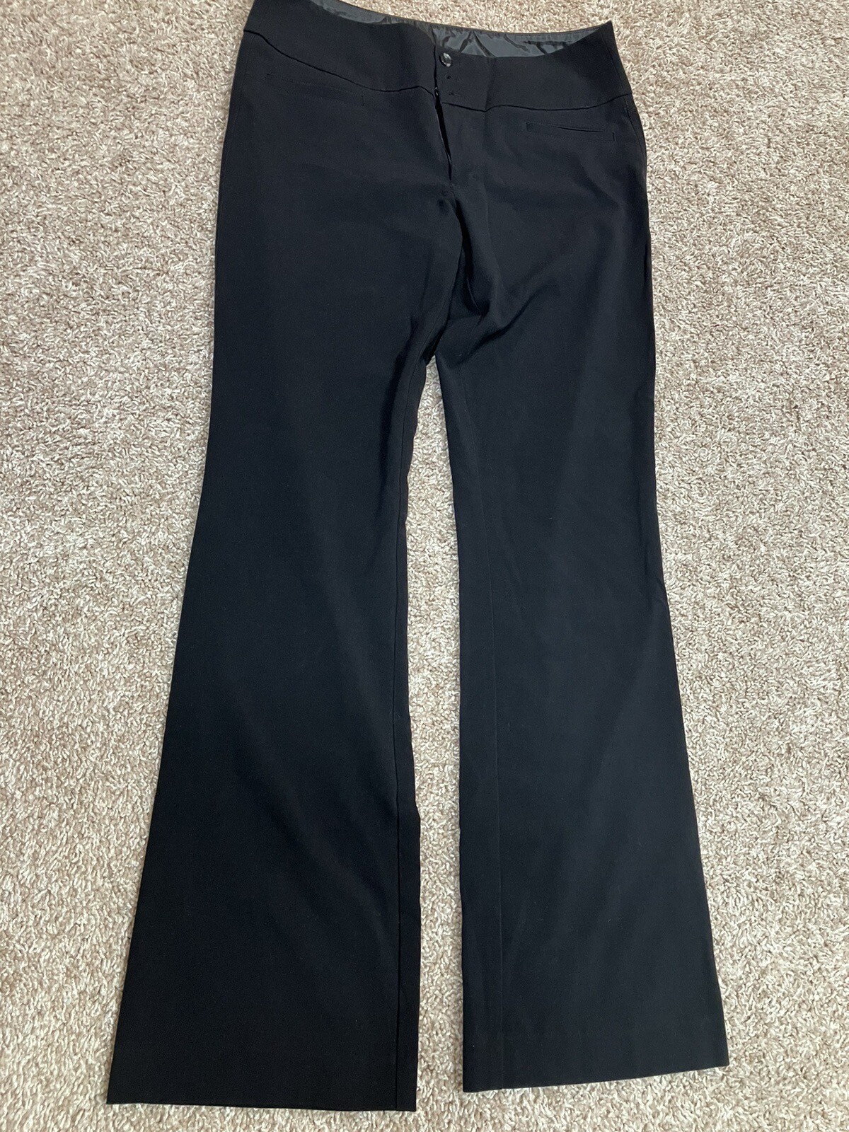Candies Black Dress Pants Juniors Sz 9. Flare Leg. Low To Mid Rise. eBay
