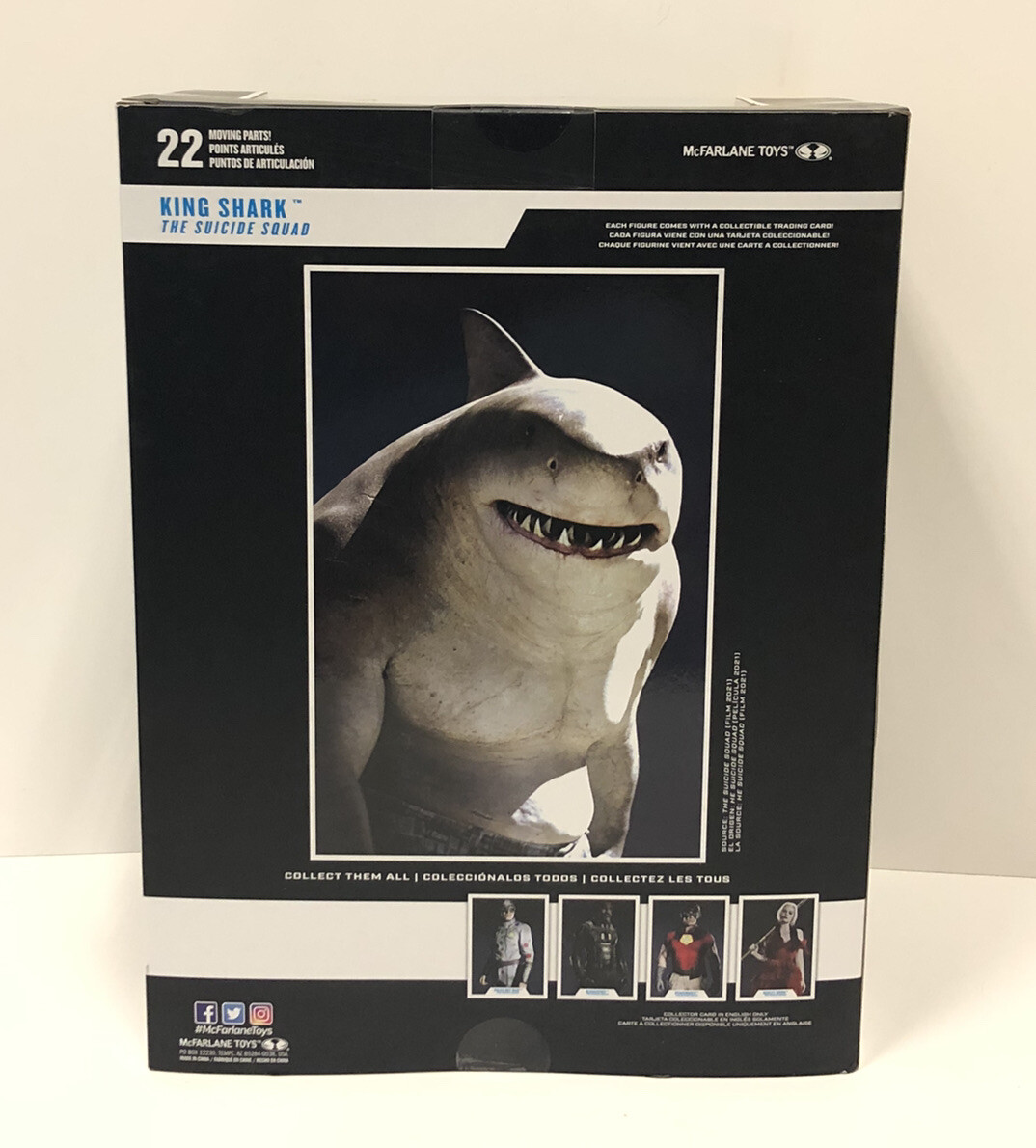 DC Multiverse Suicide Squad 10" Figure King Shark Exclusive Gold Label