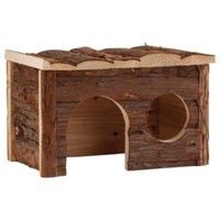 Beeztees Nager BlockhüTte Forest Royal 28X18X16 Cm Kiefernholz Braun Spielhaus