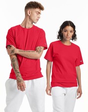 Champion Mens Classic Jersey Tee T-Shirt Athletic Fit Ringspun Short Sleeve 0223