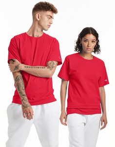 Champion Mens Classic Jersey Tee T-Shirt Athletic Fit Ringspun Short Sleeve 0223 - Click1Get2 Offers