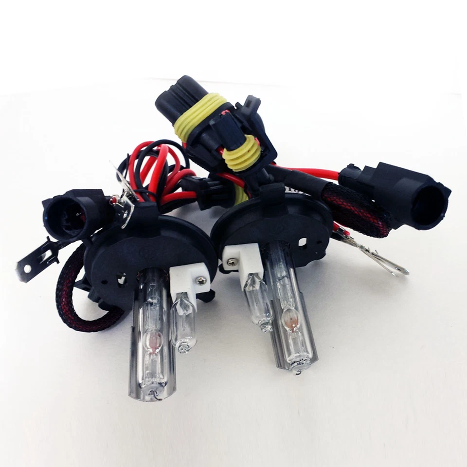 Two Autovizion Xenon Dual beam Light HID Kit 's Replacement bulbs h4 h13 9007 - Image 2 of 4