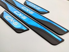 For Mazda Cx5 Cx-5 Car Accessories Door Sill Protector Scuff Plate Trim Sticker For Mazda Cx5 Cx-5 Car Accessories Door Sill Protector Scuff Plate Trim Sticker