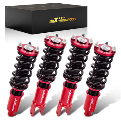 Coilovers Shocks Absorber Kit For Honda Civic / CRX 88-91 EE EF EC