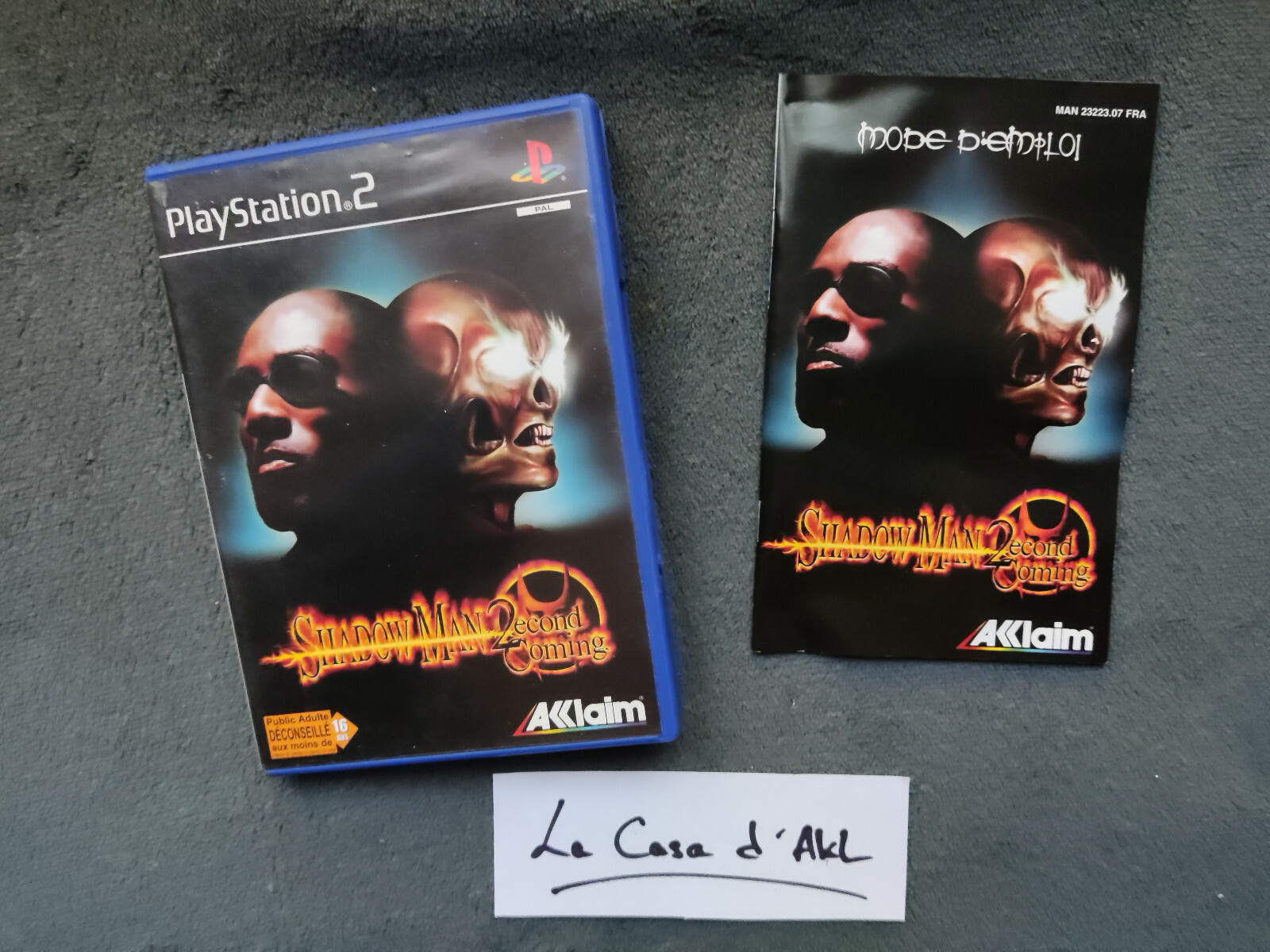 Shadow Man : the 2econd Coming complet sur Playstation 2 - PS2 FR TTBE